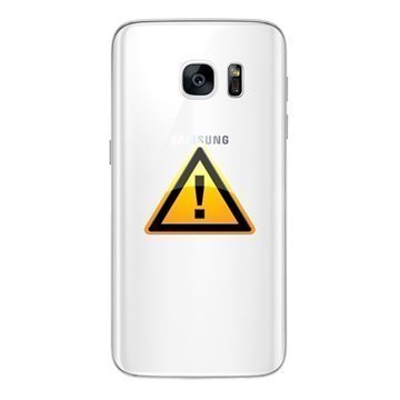 Samsung Galaxy S7 Takakannen Korjaus Valkoinen