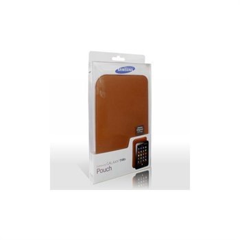 Samsung Galaxy Tab P1000 Leather Pouch Brown