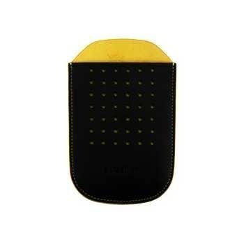 Samsung S3650 Corby Leather Case EF-C935L Black / Yellow