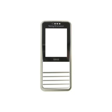 Sony Ericsson G502 Front Cover Silver