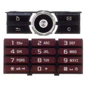 Sony Ericsson G900 Keypad Latin Red