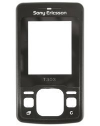 Sony Ericsson T303 Front Cover Black