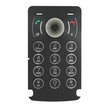 Sony Ericsson T707 Keypad Latin Black