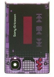 Sony Ericsson W380i Front Cover Purple