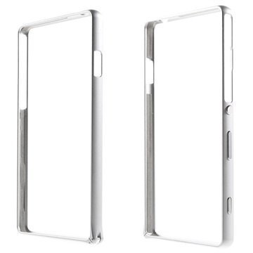 Sony Xperia C4 Xperia C4 Dual Alumiininen Suojakehys Hopeinen