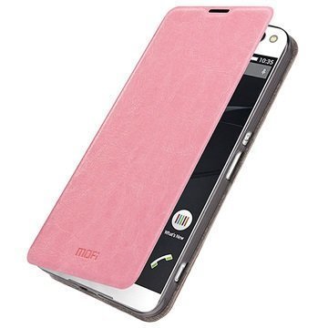 Sony Xperia C5 Ultra Xperia C5 Ultra Dual Mofi Rui Series Läppäkuori Pinkki