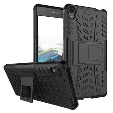 Sony Xperia E5 Anti-Slip Hybrid Case Black