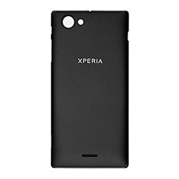 Sony Xperia J Battery Cover Black