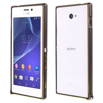 Sony Xperia M2 Xperia M2 Dual Metallipuskuri Musta