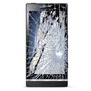 Sony Xperia S LCD-näytön ja Kosketusnäytön Korjaus Musta