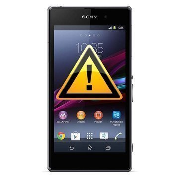 Sony Xperia Z1 Keskikuori Korjaus Musta