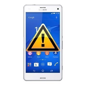 Sony Xperia Z3 Compact Magnetic Latausliittimen Korjaus Valkoinen