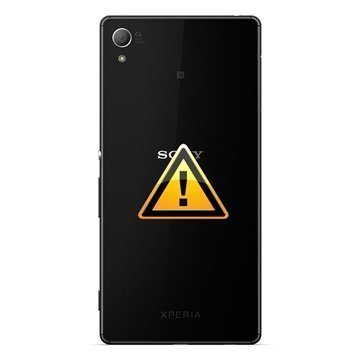 Sony Xperia Z3+ Takakannen Korjaus Musta