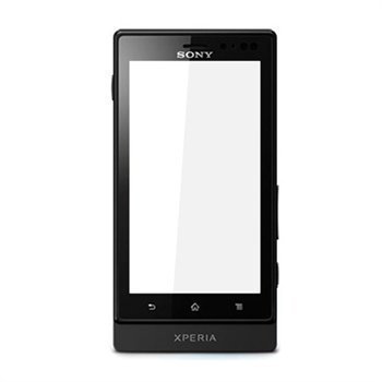 Sony Xperia sola Front Cover Black