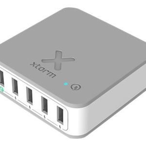 Xtorm Cube Power Hub Pikalataukseen Qc 2.0/5xusb 8a