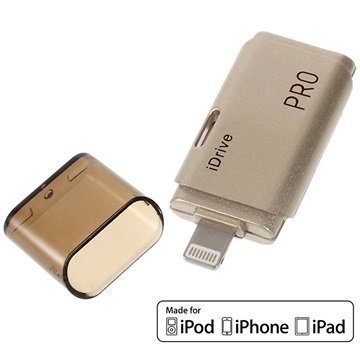 iDrive Pro MFI Lightning MicroSD Kortinlukija iPhone iPad iPod Kulta