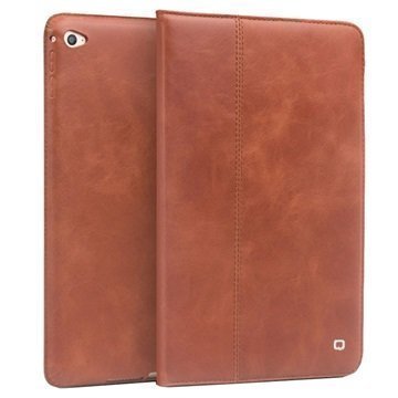 iPad Mini 4 Qialino Vintage Smart Folio Leather Case Brown