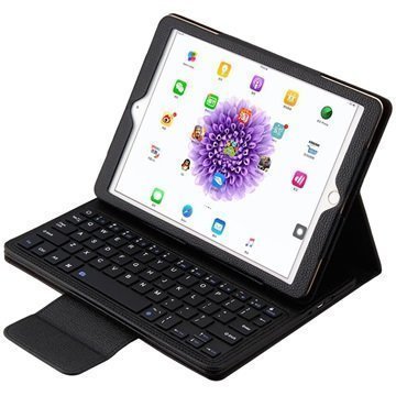 iPad Pro 9.7 Bluetooth Näppäimistö & Kotelo Musta