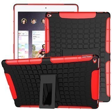 iPad Pro Anti-Slip Hybrid Case Black / Red