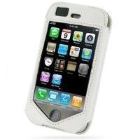 iPhone 3G / 3GS Leather Case White