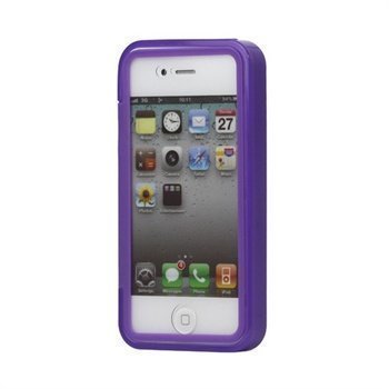 iPhone 4 / 4S Korkealuokkainen TPU-Kotelo Violetti