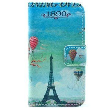 iPhone 4 / 4S Lompakko Nahkakotelo Paris