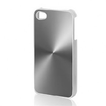 iPhone 4 / 4S Luxury Cover Silver