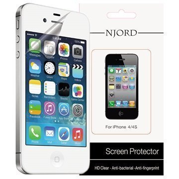 iPhone 4 / 4S Njord Näytönsuoja