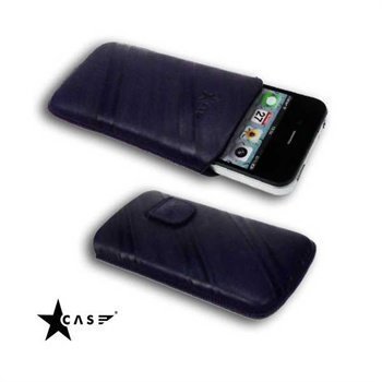 iPhone 4 / 4S StarCase Linea Leather Case Purple