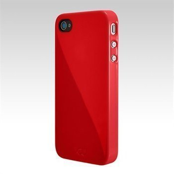 iPhone 4 iCU Design Jet Bright Opaque Red