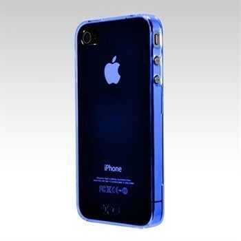 iPhone 4 iCU Design Jet Bright Trans Blue