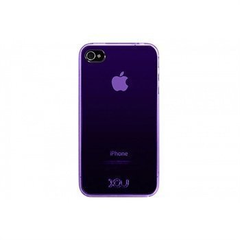 iPhone 4 iCU Design Jet Bright Trans Purple