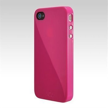 iPhone 4 iCU Design Plant Opaque Pink