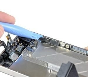 iPhone 4S Ã"änen Ohjausyksikön Korjaus Musta