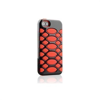 iPhone 5 / 5S / SE / 5C HyperGear SciFi Faceplate Red / Black