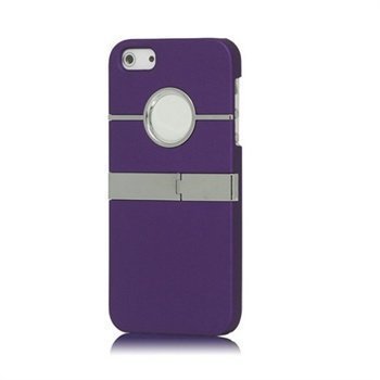 iPhone 5 / 5S / SE Frost Napsautuskotelo Violetti