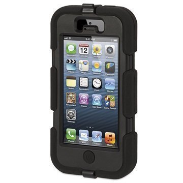 iPhone 5 / 5S / SE Griffin Survivor Kotelo Musta