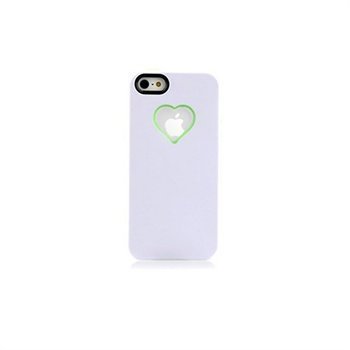 iPhone 5 / 5S / SE HyperGear Luv Faceplate White / Green