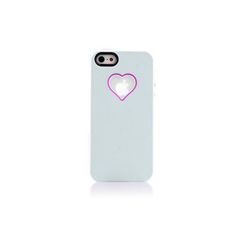 iPhone 5 / 5S / SE HyperGear Luv Faceplate White / Purple