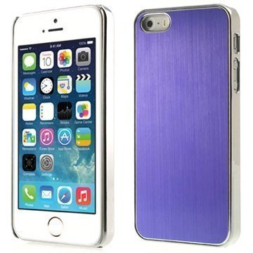 iPhone 5 / 5S / SE Loista Alumiininen Kuori Violetti