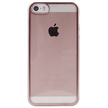 iPhone 5/5S/SE Puro Satin TPU Case Rose Gold