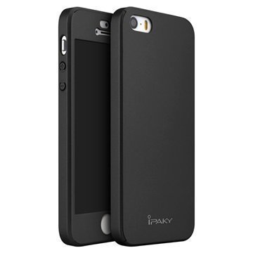 iPhone 5/5S/SE iPaky 360 Protection Case Black