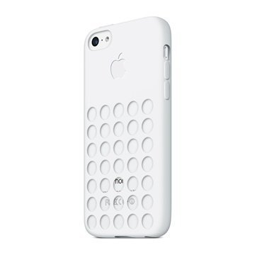 iPhone 5C Apple MF039ZM/A Silikonikotelo Valkoinen