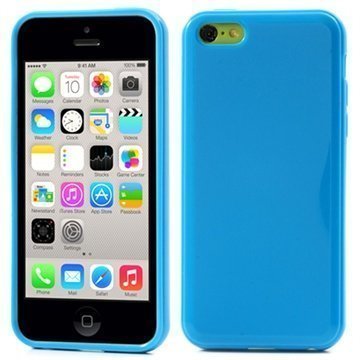 iPhone 5C Candy TPU Kotelo Tummansininen