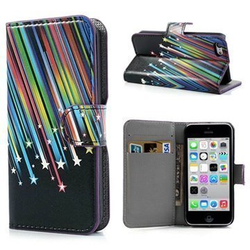 iPhone 5C Wallet Nahkakotelo Meteor