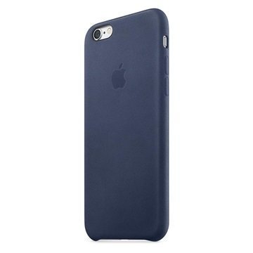 iPhone 6 / 6S Apple Nahkakotelo MKXU2ZM/A Keskiyön Sininen