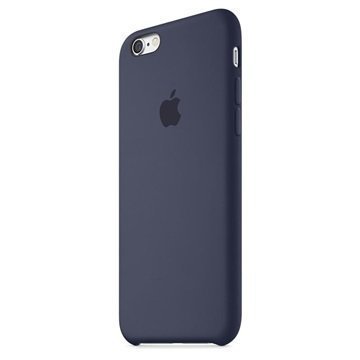 iPhone 6 / 6S Apple Silikonikotelo MKY22ZM/A Keskiyön Sininen
