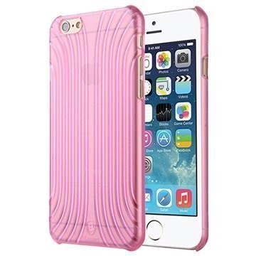 iPhone 6 / 6S Baseus Shell Series Kova Suojakotelo Kuuma Pinkki