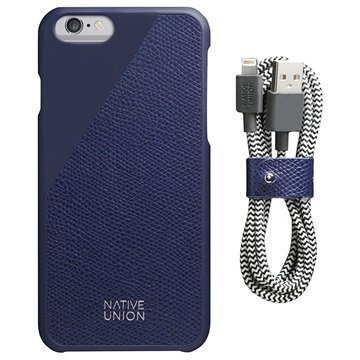 iPhone 6 / 6S Native Union Nahka Edition Setti Marine