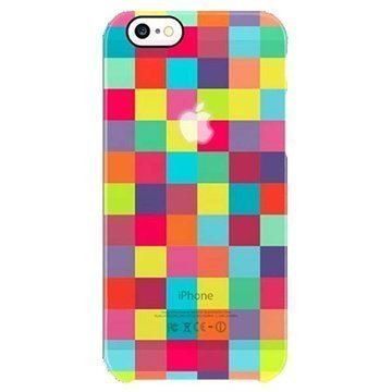 iPhone 6 / 6S Uncommon Deflector Snap-on Kotelo Checkerboard Rainbow